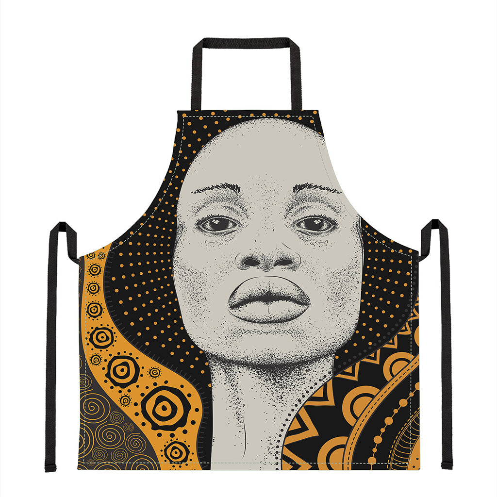 African Woman Print Apron