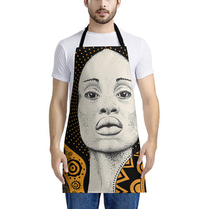 African Woman Print Apron