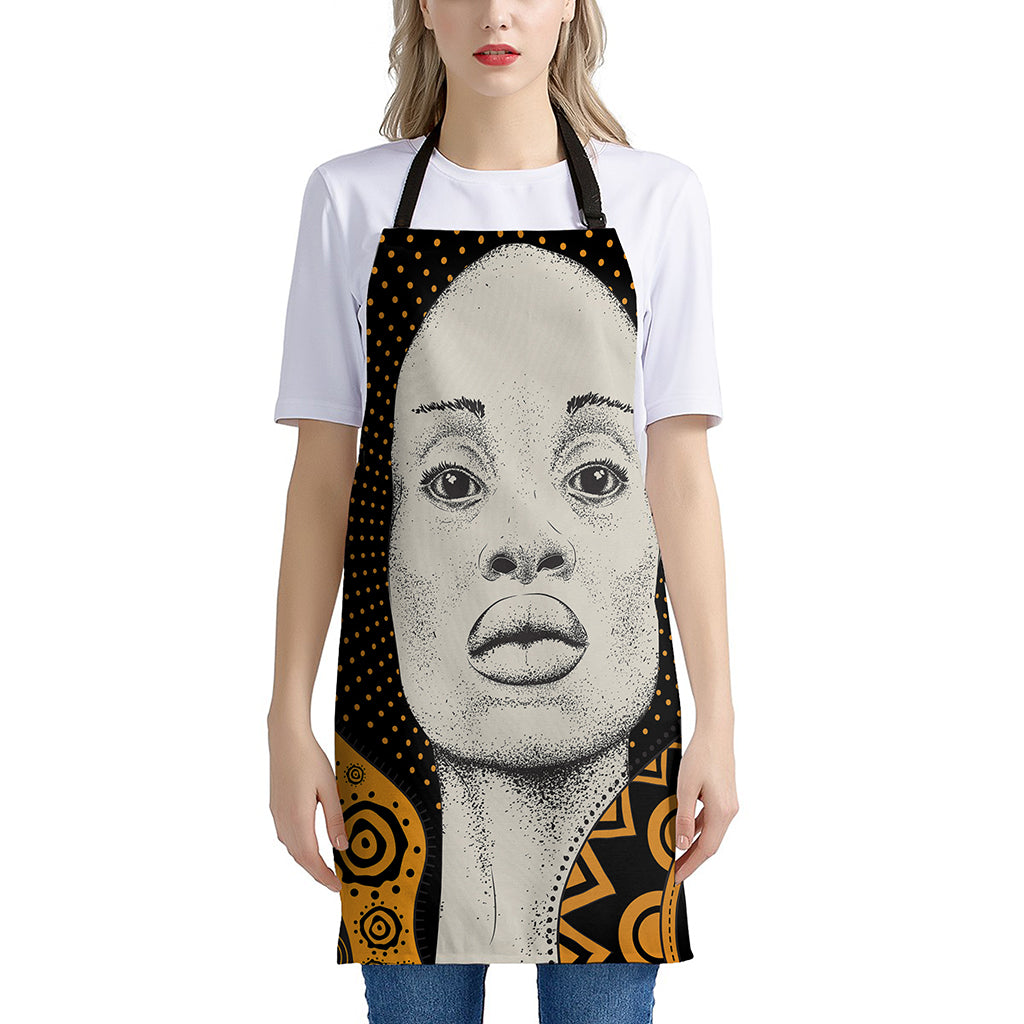 African Woman Print Apron