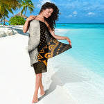 African Woman Print Beach Sarong Wrap