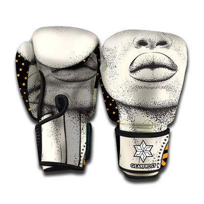 African Woman Print Boxing Gloves