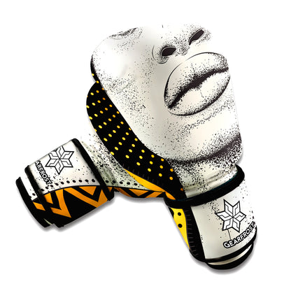 African Woman Print Boxing Gloves