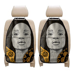 African Woman Print Car Seat Organizers