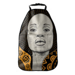 African Woman Print Car Seat Organizers
