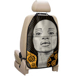 African Woman Print Car Seat Organizers