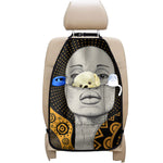 African Woman Print Car Seat Organizers