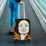 African Woman Print Luggage Cover