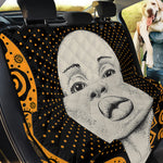 African Woman Print Pet Car Back Seat Cover