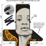 African Woman Print Recliner Protector