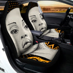 African Woman Print Universal Fit Car Seat Covers
