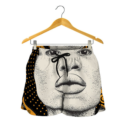 African Woman Print Women's Shorts