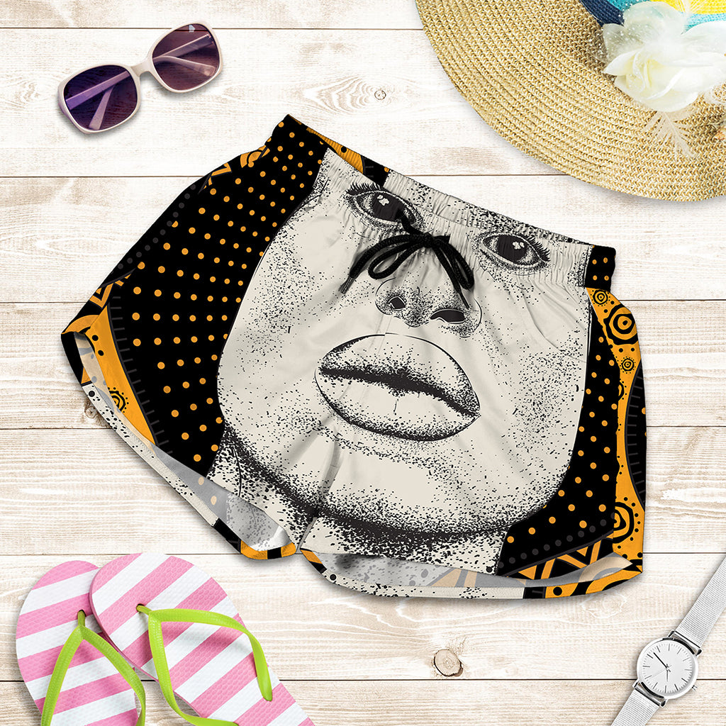 African Woman Print Women's Shorts