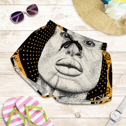 African Woman Print Women's Shorts