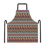 Afro African Ethnic Pattern Print Apron