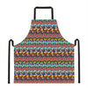 Afro African Ethnic Pattern Print Apron