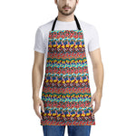 Afro African Ethnic Pattern Print Apron