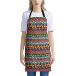 Afro African Ethnic Pattern Print Apron