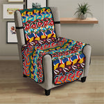 Afro African Ethnic Pattern Print Armchair Protector