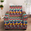 Afro African Ethnic Pattern Print Armchair Slipcover