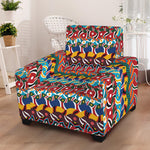 Afro African Ethnic Pattern Print Armchair Slipcover