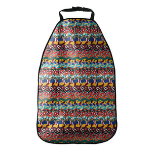 Afro African Ethnic Pattern Print Car Seat Organizers