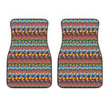 Afro African Ethnic Pattern Print Front Car Floor Mats