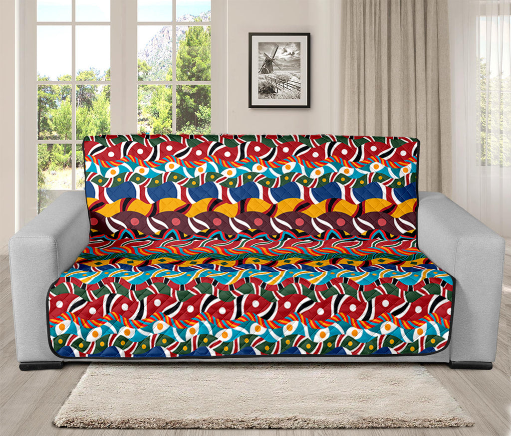 Afro African Ethnic Pattern Print Futon Protector