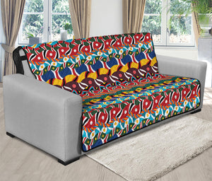 Afro African Ethnic Pattern Print Futon Protector