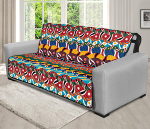 Afro African Ethnic Pattern Print Futon Protector