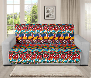 Afro African Ethnic Pattern Print Futon Protector