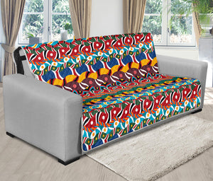 Afro African Ethnic Pattern Print Futon Protector