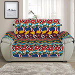 Afro African Ethnic Pattern Print Half Sofa Protector