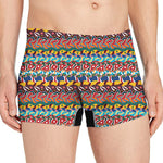 Afro African Ethnic Pattern Print Men's Boxer Briefs