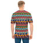 Afro African Ethnic Pattern Print Men's T-Shirt