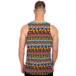 Afro African Ethnic Pattern Print Men's Tank Top