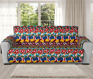 Afro African Ethnic Pattern Print Oversized Sofa Protector