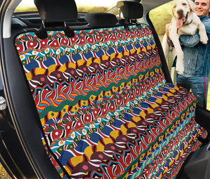 Afro African Ethnic Pattern Print Pet Car Back Seat Cover