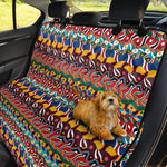 Afro African Ethnic Pattern Print Pet Car Back Seat Cover