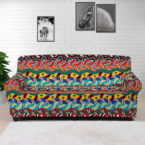 Afro African Ethnic Pattern Print Sofa Cover