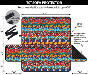 Afro African Ethnic Pattern Print Sofa Protector