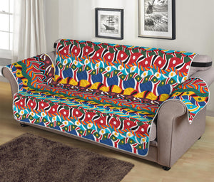 Afro African Ethnic Pattern Print Sofa Protector