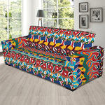 Afro African Ethnic Pattern Print Sofa Slipcover