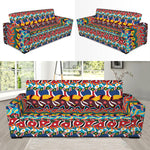 Afro African Ethnic Pattern Print Sofa Slipcover