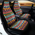 Afro African Ethnic Pattern Print Universal Fit Car Seat Covers