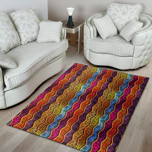 Afro Ethnic Inspired Print Area Rug