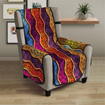 Afro Ethnic Inspired Print Armchair Protector