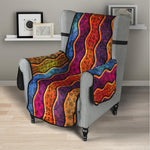 Afro Ethnic Inspired Print Armchair Protector