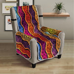 Afro Ethnic Inspired Print Armchair Protector