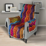 Afro Ethnic Inspired Print Armchair Protector