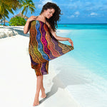 Afro Ethnic Inspired Print Beach Sarong Wrap